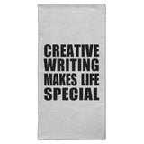 Creative Writing Makes Life Special - Hand Towel