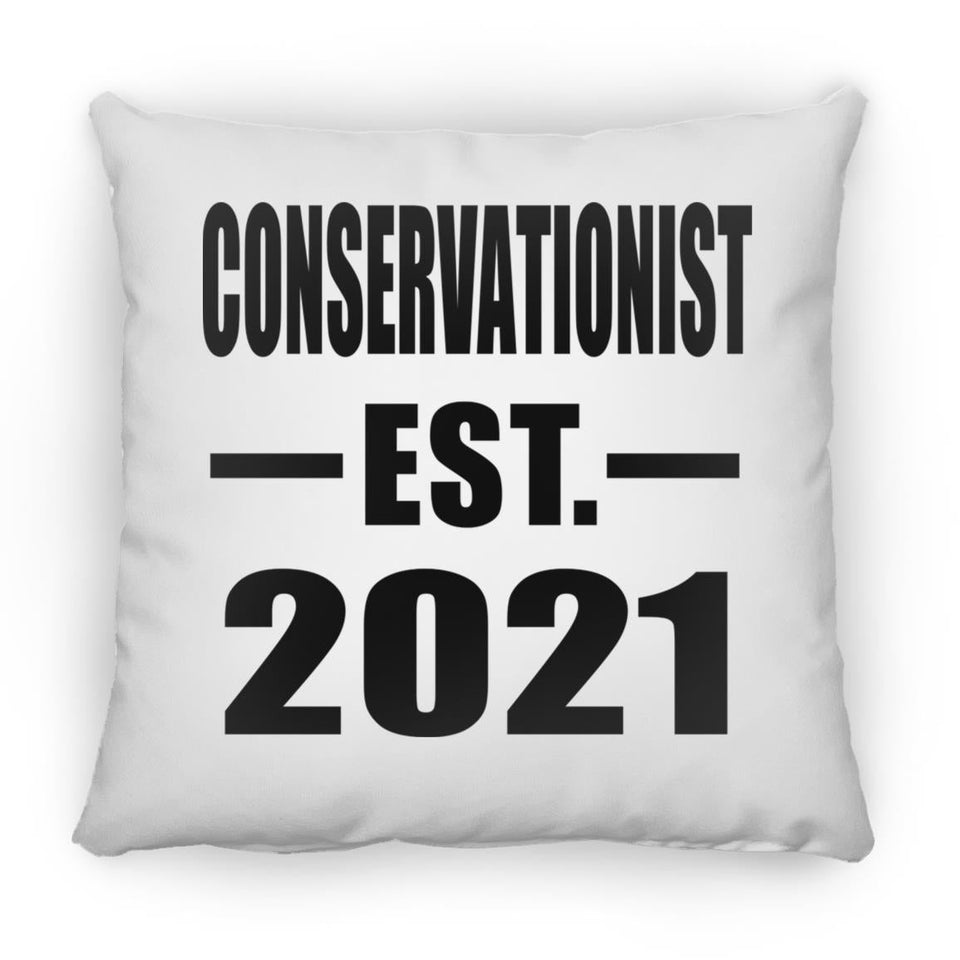 Conservationist Established EST. 2021 - Throw Pillow