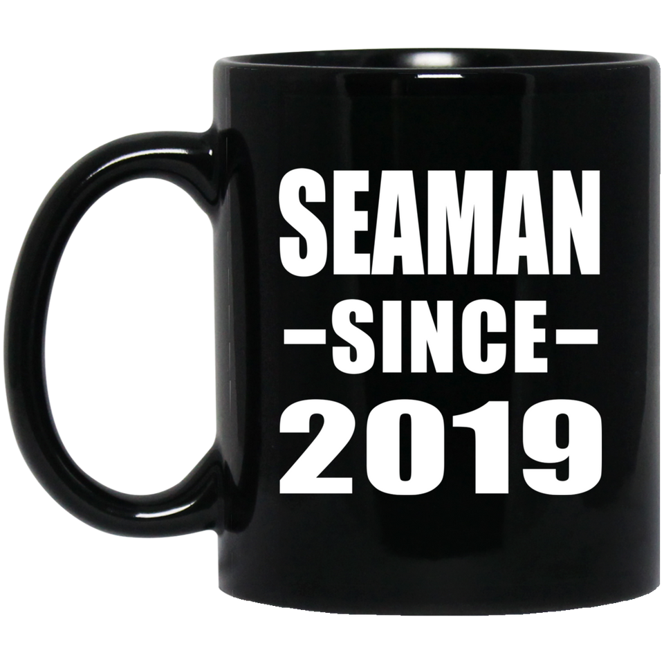 Seaman Since 2019 - 11oz Coffee Mug Black