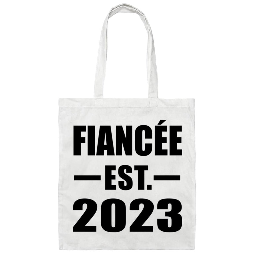 Fiancee Established EST. 2023 - Tote Bag White