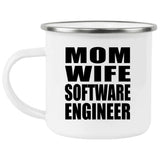 Mom Wife Software Engineer - 12oz Camping Mug