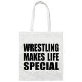 Wrestling Makes Life Special - Tote Bag White