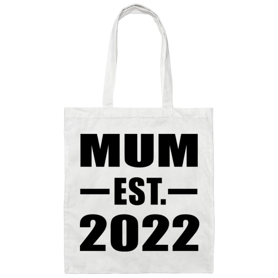 Mum Established EST. 2022 - Tote Bag White