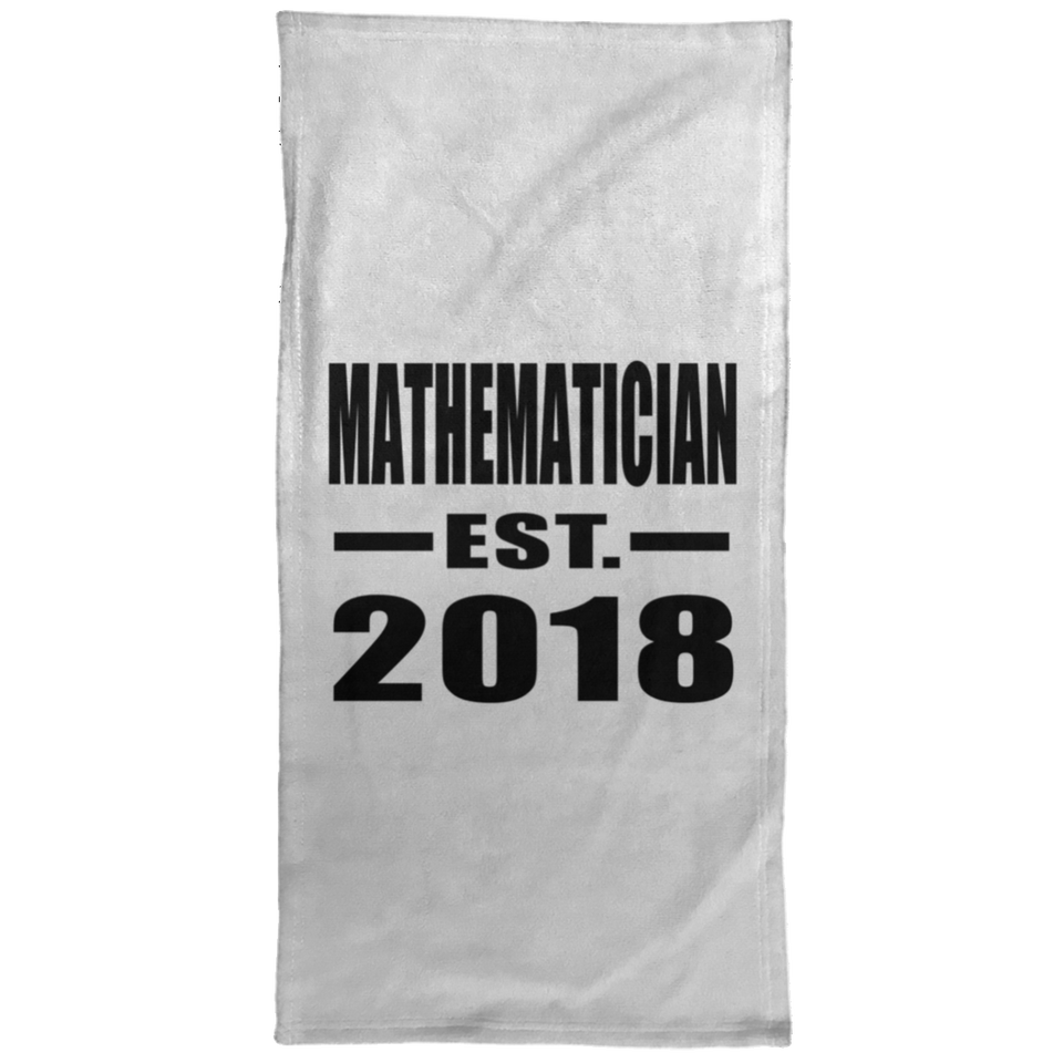 Mathematician Established EST. 2018 - Hand Towel