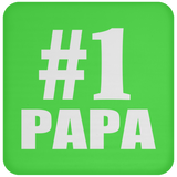 Number One #1 Papa (Grandpa) - Drink Coaster