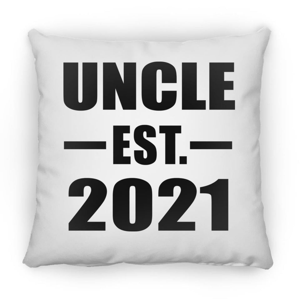 Uncle Established EST. 2021 - Throw Pillow