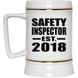 Safety Inspector Established EST. 2018 - Beer Stein