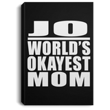 Jo World's Okayest Mom - Canvas Portrait