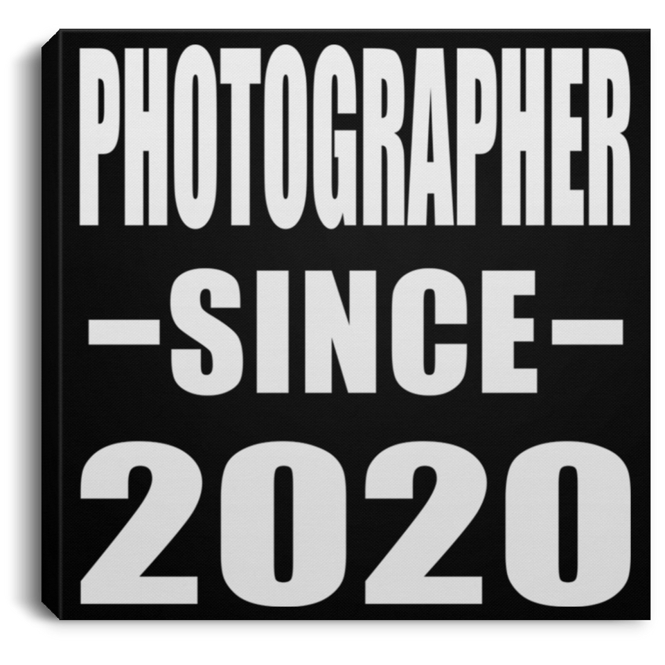 Photographer Since 2020 - Canvas Square