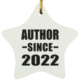 Author Since 2022 - Star Ornament