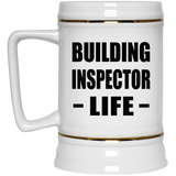Building Inspector Life - Beer Stein