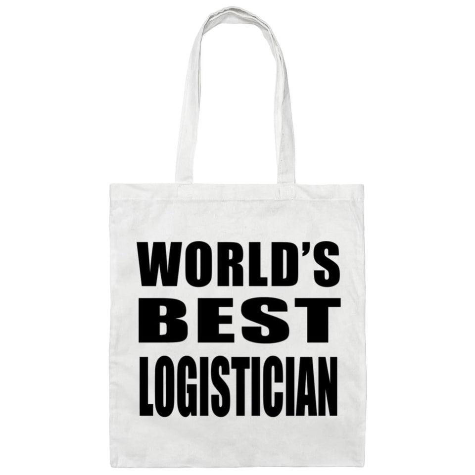 World's Best Logistician - Tote Bag White