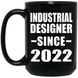 Industrial Designer Since 2022 - 15oz Coffee Mug Black