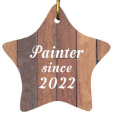 Painter Since 2022 - Star Ornament E