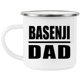 Basenji Dad - 12oz Camping Mug