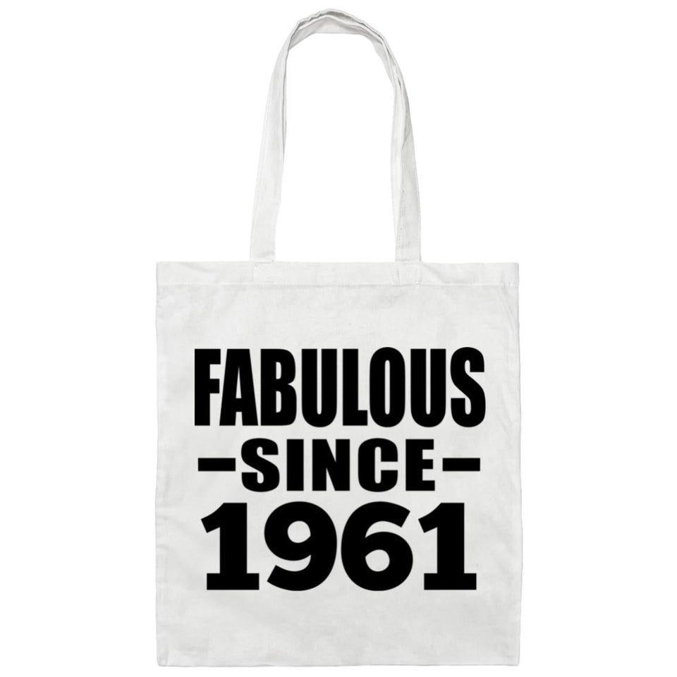 63rd Birthday Fabulous Since 1961 - Tote Bag White