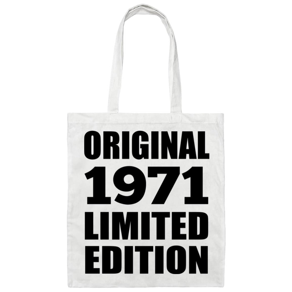 53rd Birthday Original 1971 Limited Edition - Tote Bag White