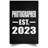 Photographer Established EST. 2023 - Poster Portrait