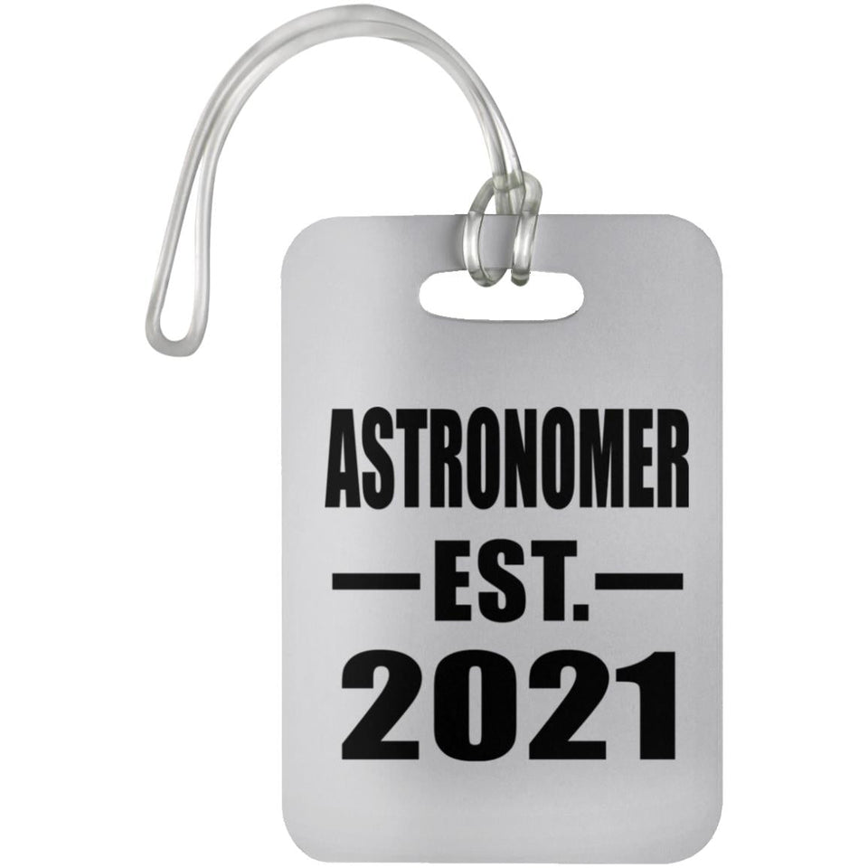 Astronomer Established EST. 2021 - Luggage Bag Tag