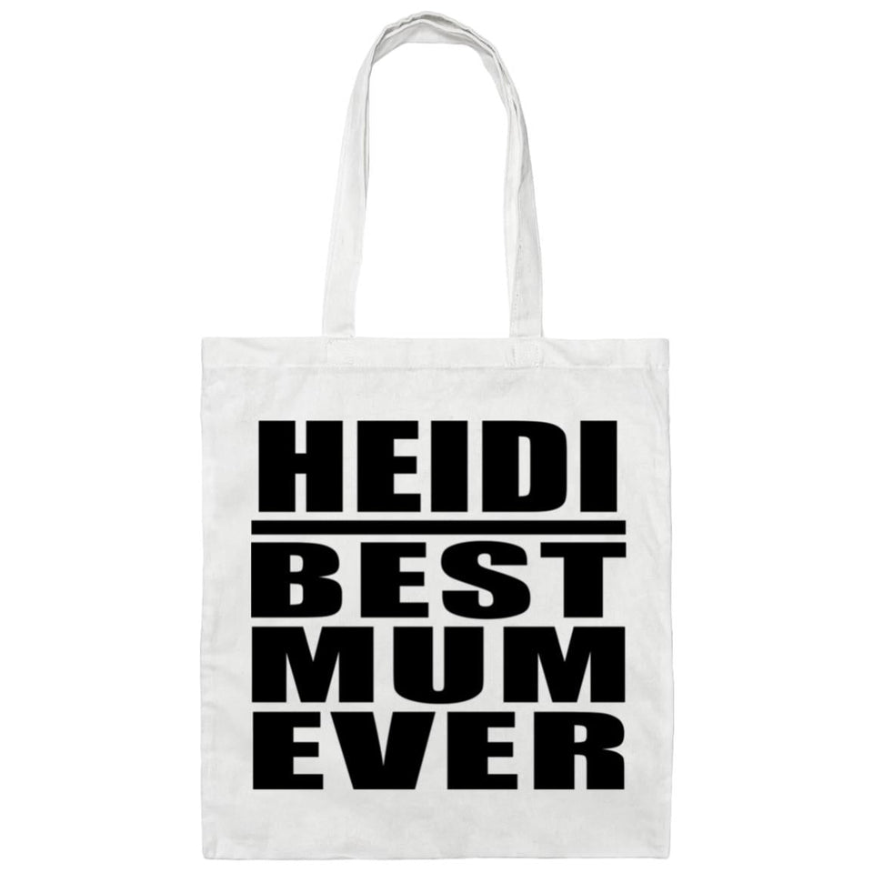 Heidi Best Mum Ever - Tote Bag White