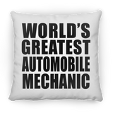 World's Greatest Automobile Mechanic - Throw Pillow