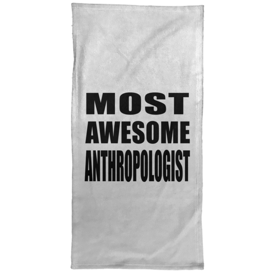 Most Awesome Anthropologist - Hand Towel