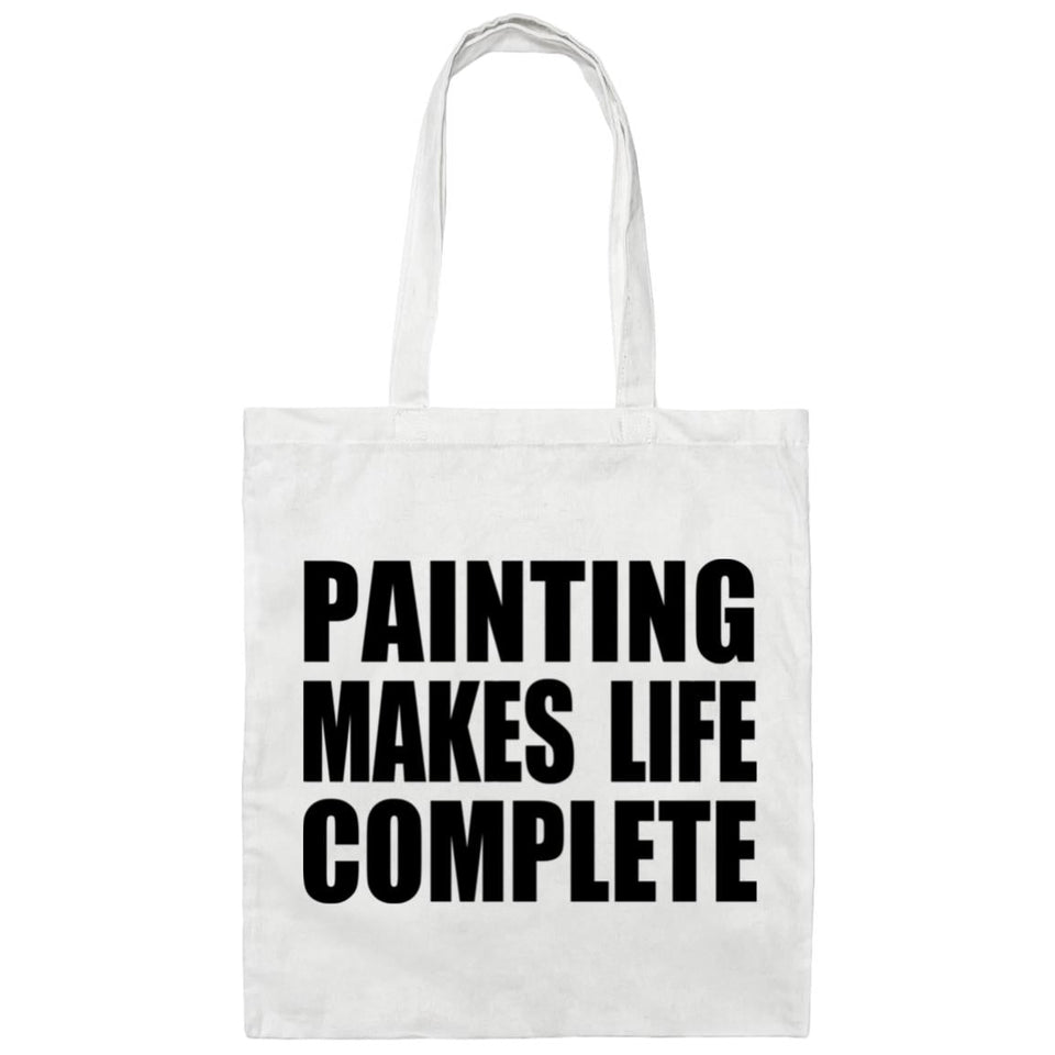 Painting Makes Life Complete - Tote Bag White