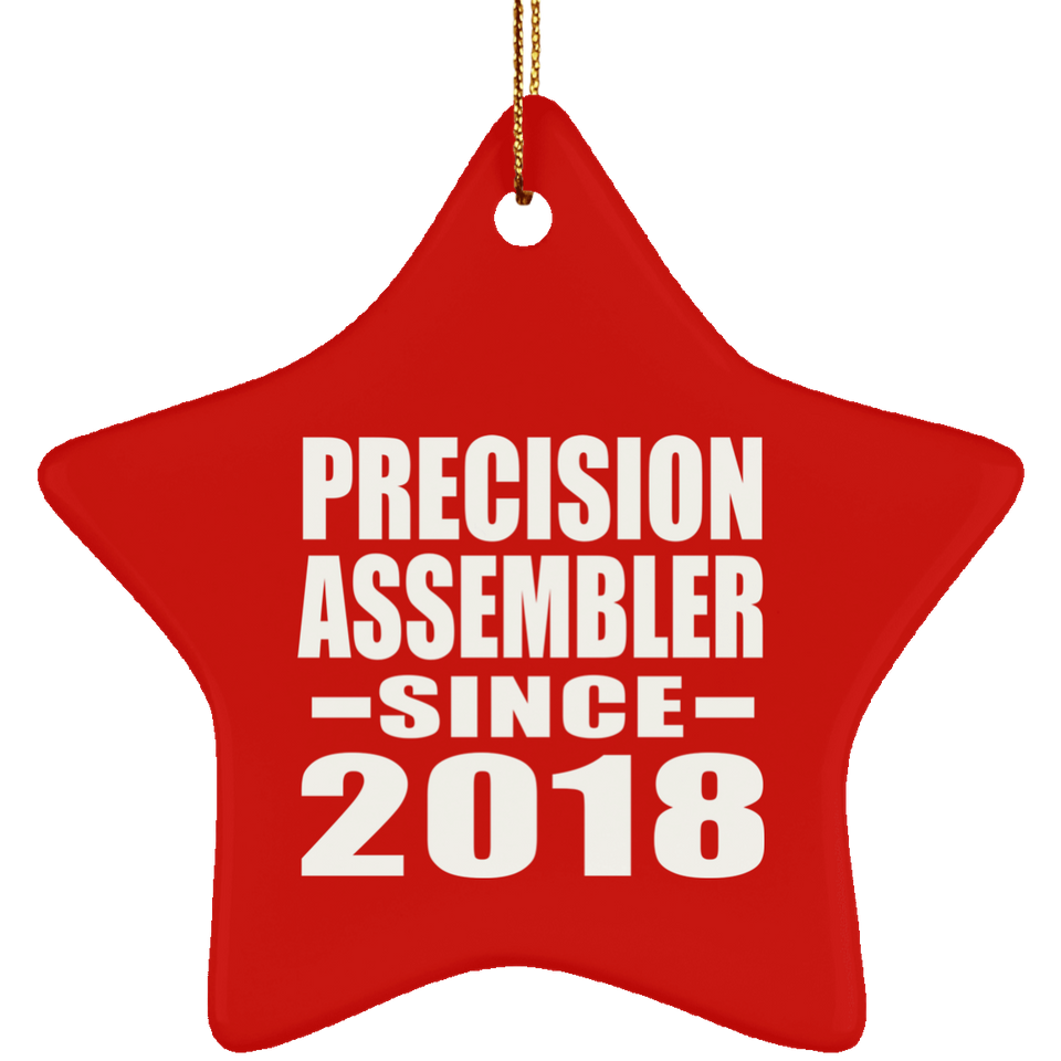 Precision Assembler Since 2018 - Star Ornament