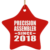 Precision Assembler Since 2018 - Star Ornament