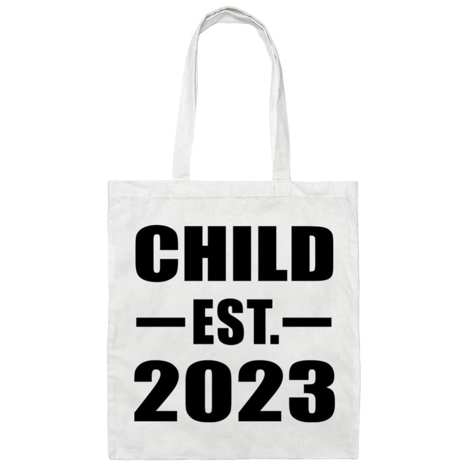 Child Established EST. 2023 - Tote Bag White