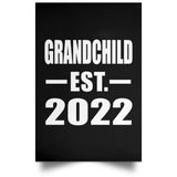 Grandchild Established EST. 2022 - Poster Portrait