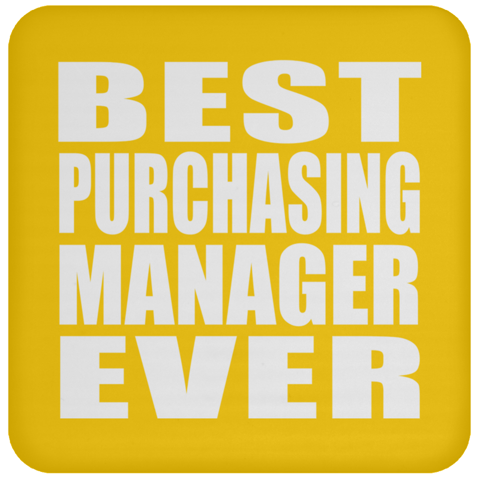 Best Purchasing Manager Ever - Drink Coaster