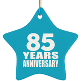 85th Anniversary 85 Years - Star Ornament