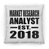 Market Research Analyst Established EST. 2018 - Throw Pillow
