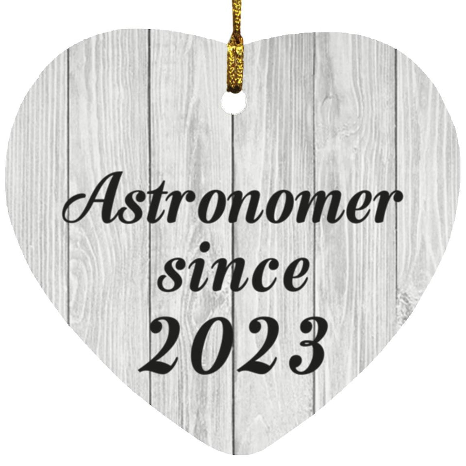 Astronomer Since 2023 - Heart Ornament F
