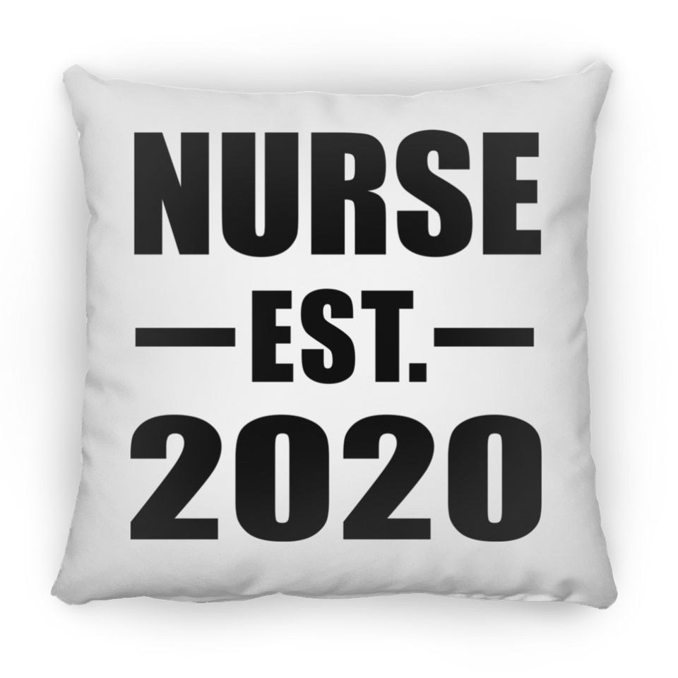 Nurse Established EST. 2020 - Throw Pillow