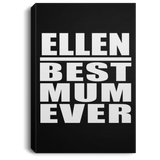 Ellen Best Mum Ever - Canvas Portrait