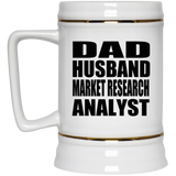 Dad Husband Market Research Analyst - Beer Stein
