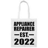 Appliance Repairer Established EST. 2022 - Tote Bag White