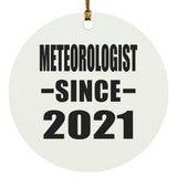 Meteorologist Since 2021 - Circle Ornament