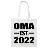 Oma Established EST. 2022 - Tote Bag White