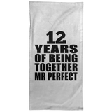 12th Anniversary 12 Years Of Being Mr Perfect - Hand Towel