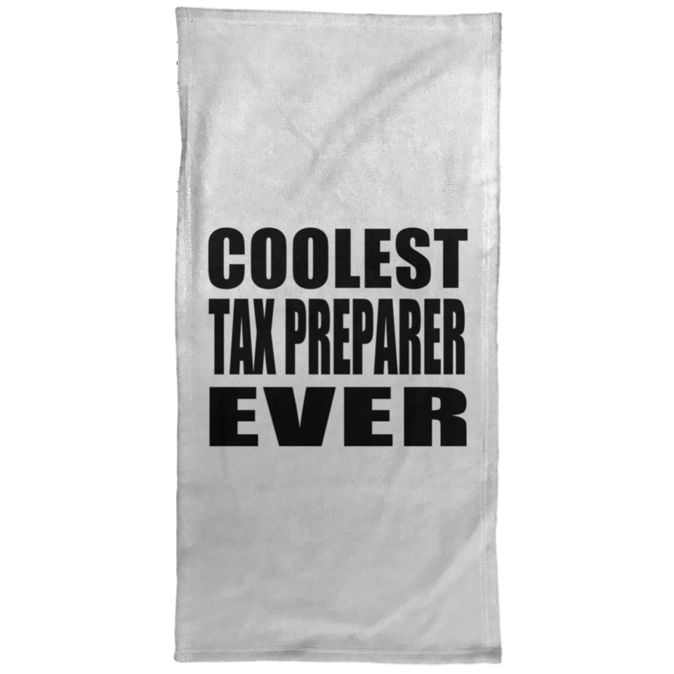 Coolest Tax Preparer Ever - Hand Towel