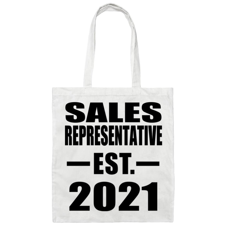 Sales Representative Established EST. 2021 - Tote Bag White