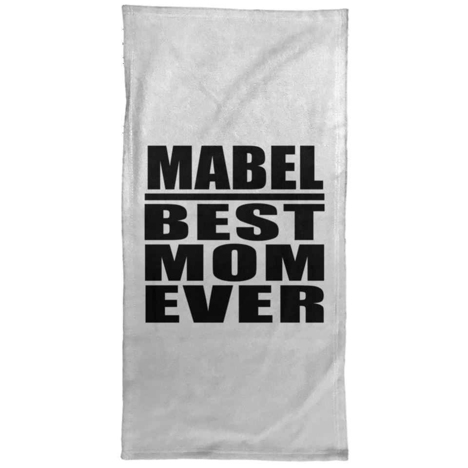 Mabel Best Mom Ever - Hand Towel