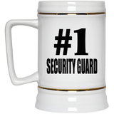 Number One #1 Security Guard - Beer Stein