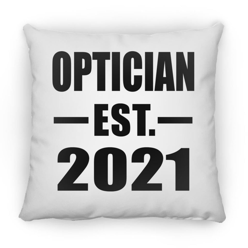 Optician Established EST. 2021 - Throw Pillow