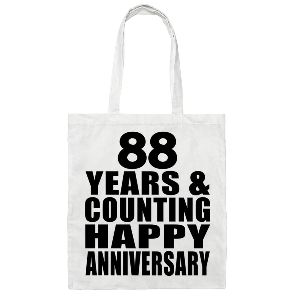 Happy 88th Anniversary 88 Years & Counting - Tote Bag White
