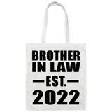 Brother In Law Established EST. 2022 - Tote Bag White