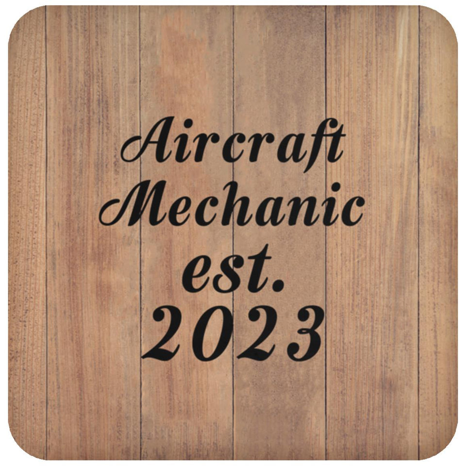 Aircraft Mechanic Established Est. 2023 - Drink Coaster C